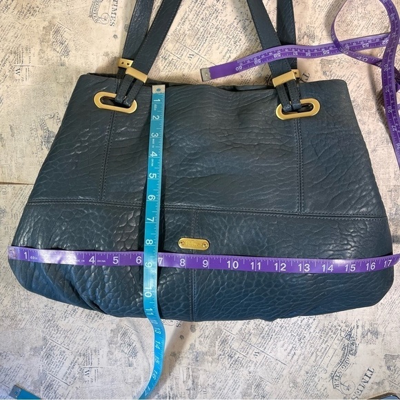 Kipling Jaelyn Large Green Leather Tote Bag - Picture 11 of 13